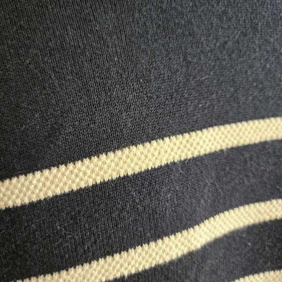 Ben Sherman Men's Navy and White Crewneck Sweater - Picture 4 of 12